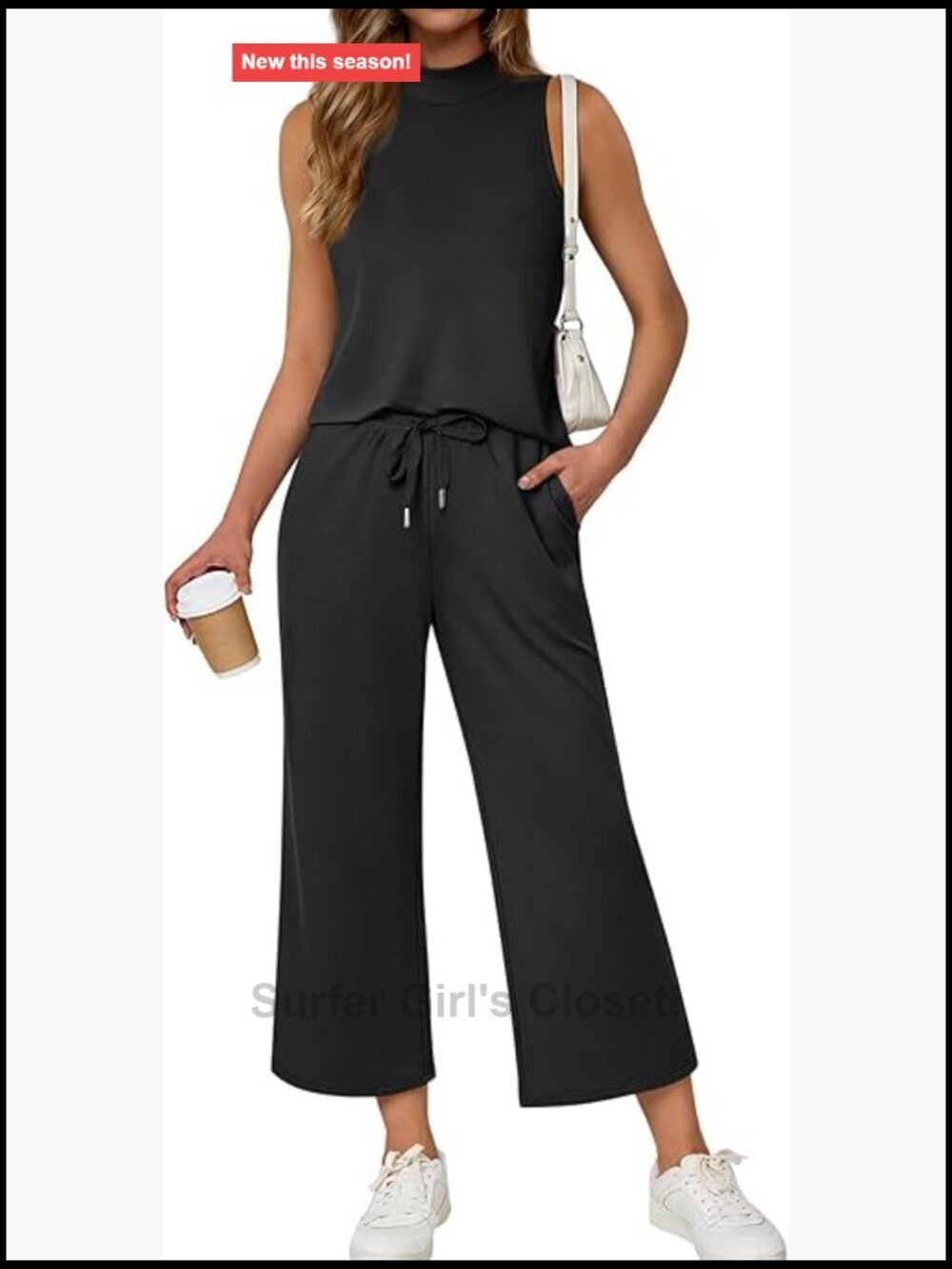Two Piece Sets Wide Leg Pants V Neck Crop Top Lounge Sets